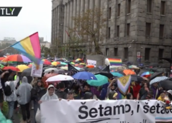 Protesters shut down LGBTQ festival in Georgia (VIDEOS)