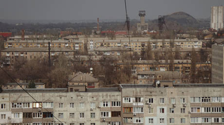 A view of Donetsk