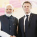 Modi and Macron commit to boost defense ties, mum on fighter jet deal