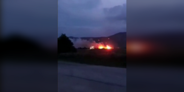 Governor briefs Putin on Crimea fire situation