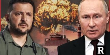 “This is nuclear suicide by the West” as attacks on nuke plant continue | Redacted w Clayton Morris