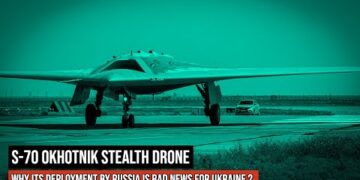 #Russia has started operating  Okhotnik stealth drone in #Ukraine !