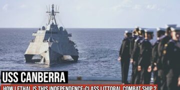 #USNavy #USSCanberra commissioned in Australia – message for China !