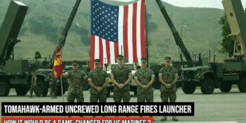 #USMarineCorps shows off uncrewed launcher for #Tomahawk !