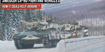 Swedish CV-90 fighting vehicles have reached frontlines in #Ukraine !