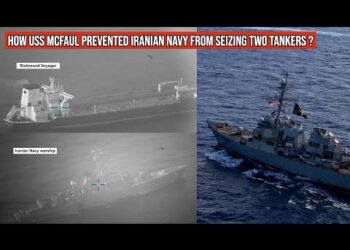 #USSMcFaul scares away Iranian warships in their backyard -saves 2 tankers !