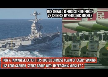 Busted – 24 Chinese hypersonic missiles can sink #USSGeraldRFord strike force !
