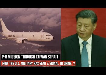 China irked as #USNavy P-8 Poseidon flies through #TaiwanStrait !