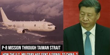China irked as #USNavy P-8 Poseidon flies through #TaiwanStrait !