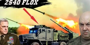 The US is Devastated by Russia’s Power! Moscow Sent The World’s Fastest Shooting SPG FLOX to Ukraine