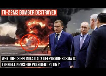 Soltsy2 airbase in #Russia attacked | #Tu22M3 bomber destroyed  !