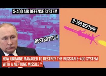 After #Moskva warship, #Neptune knocks out Russian #S400 missile system !