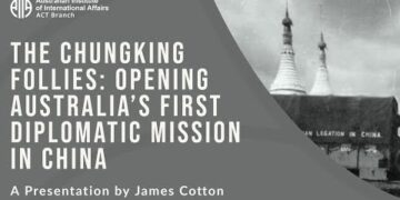 The Chungking Follies: Opening Australia’s First Diplomatic Mission in China | Prof James Cotton