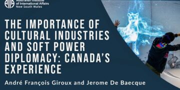Cultural industries and soft power diplomacy | André François Giroux and Jerome De Baecque