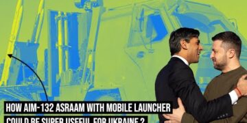 British gift to #Ukraine -Supacat 6×6 with ASRAAM !