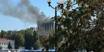 British missiles used to attack Russian fleet HQ – Sky News