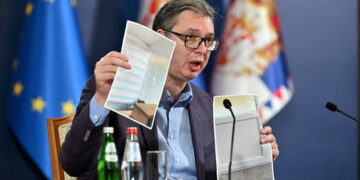 Albanian and Serbian leaders demand NATO intervention in Kosovo