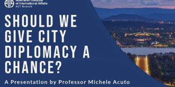 ‘Should we give city diplomacy a chance?’ | Professor Michele Acuto