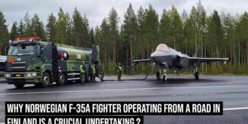 First time ever – #F35A operates from highway !