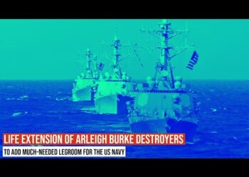 5 Arleigh Burke destroyers of #usnavy approved for Life extension !
