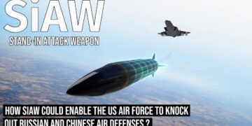 #F35 Stealth Fighter Armed with #SiAW to Crush Advanced Threats!