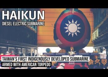 Taiwan’s revels indigenous submarine armed with American Mk48 torpedo !