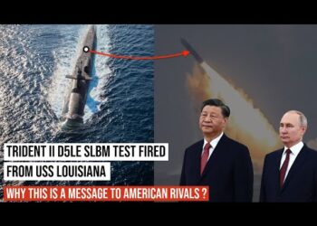 #TridentD5LE #SLBM #launched from #USSLouisiana of #USNavy !