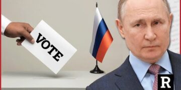 “They’re under attack!” Soldiers vote while being shelled Russian election | Redacted News