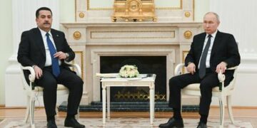 Iraqi PM asks Putin to help resolve Israeli-Palestinian conflict