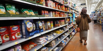 British shoppers limit spending