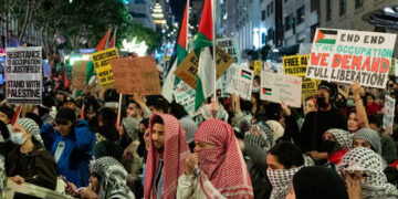 Pro-Palestinian protest leads to lockdown at US Capitol