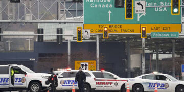 US border blast caught on VIDEO