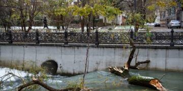 Ukraine’s largest flag destroyed (VIDEO)