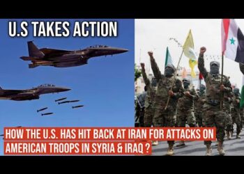 #usmilitary has carried out airstrikes in eastern Syria against Iranian proxies !