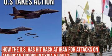 #usmilitary has carried out airstrikes in eastern Syria against Iranian proxies !