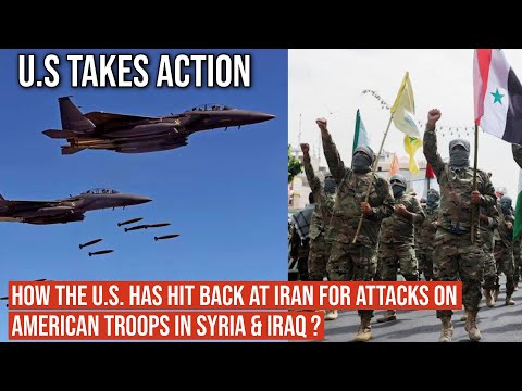 #usmilitary has carried out airstrikes in eastern Syria against Iranian proxies !