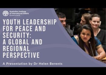 Youth Leadership for Peace and Security: a Global and Regional Perspective | Dr Helen Berents