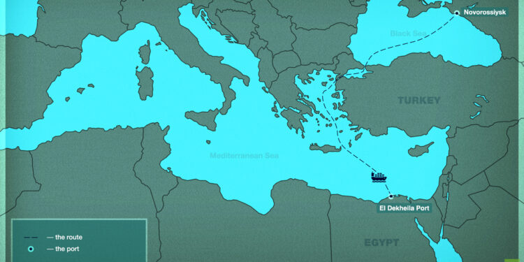 Russian transport company opens new route to Egypt