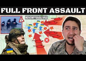Russian Tanks BREACHED Ukrainian Positions in Novomykhailivka