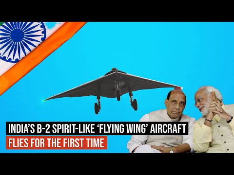 India’s Autonomous Flying Wing Technology (AFWT) Demonstrator tested !