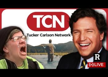 Tucker DESTROYS legacy media launches his own Tucker Carlson Network | Redacted w Clayton Morris