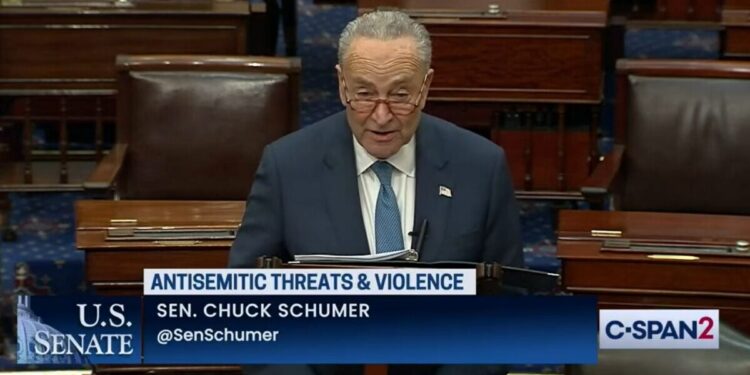 Schumer Tastes The Poisoned Fruit Of Democrats’ Deeply Rooted Antisemitism