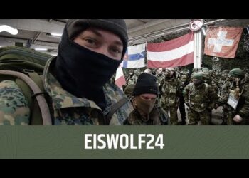 Soldatin des Bundesheeres beim “Eiswolf24”