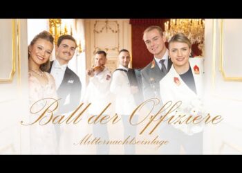Mitternachtseinlage des Balls der Offiziere 2024 live aus der Wiener Hofburg