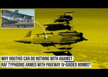 Four RAF Typhoons strike Houthis with Paveway IV-guided bombs !