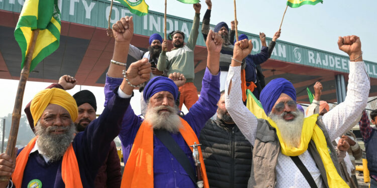 ‘We feed the nation’: Indian farmers hit the streets on election eve. What do they want?
