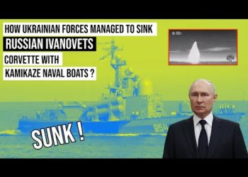 Russian Black Sea Fleet’s corvette Ivanovets sunk !