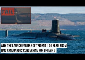 Trident II D5 SLBM launch from #HMSVanguard fail for the second time !