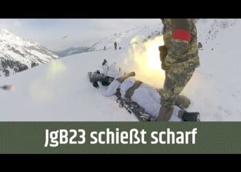 Hochgebirgs-Jägerbataillon 23 schießt am Truppenübungsplatz Wattener Lizum