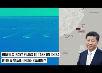 US naval drone could swarm Chinese warships to defend Taiwan !